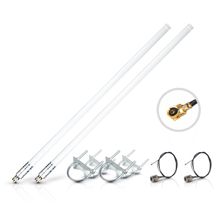 8dBi Fiberglass Antenna Bundle