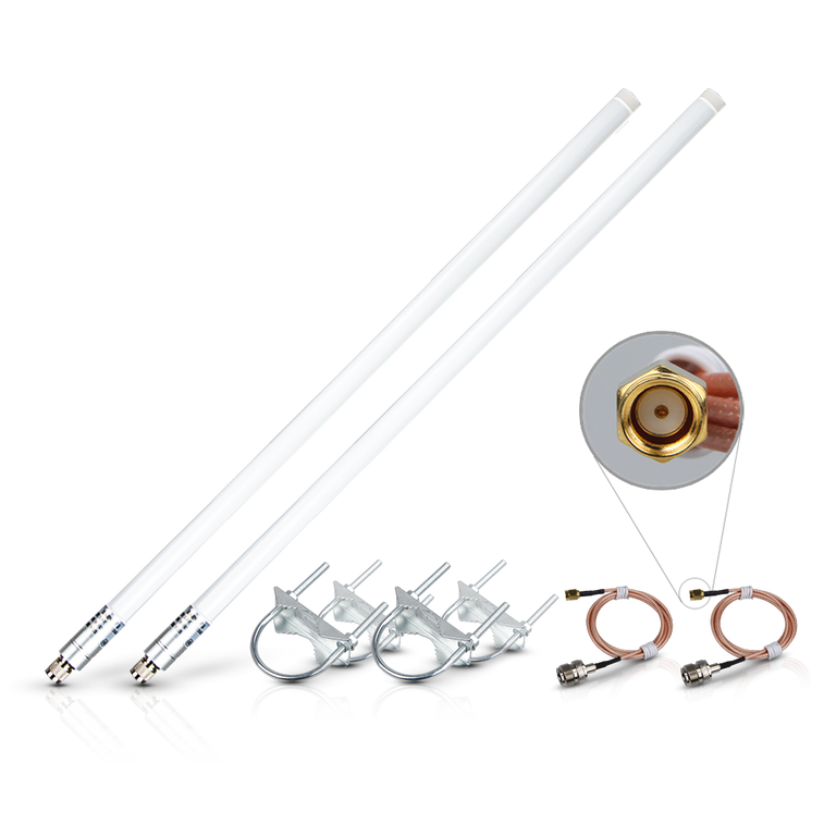 8dBi Fiberglass Antenna Bundle